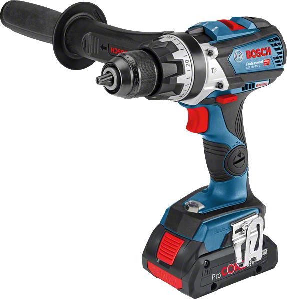 Bosch Professional GSB 18V-110 C, 2x5.0 Аг, L-BOXX 136