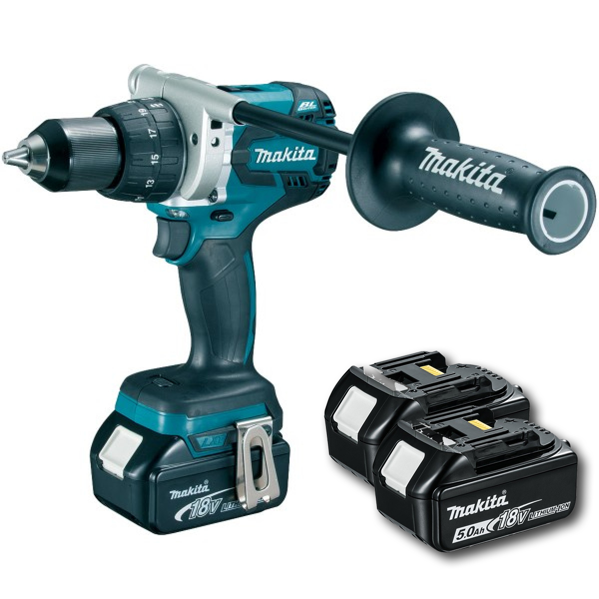 Шуруповерт-дриль Makita DDF 481 RT3J