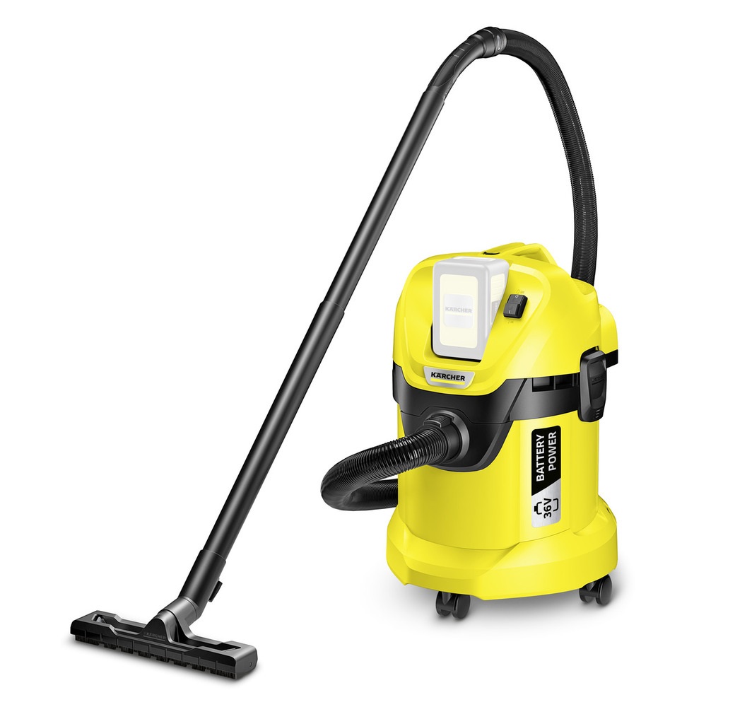 Пилосос Karcher WD 3 Battery господарський акумуляторний (без АКБ в комплекті)