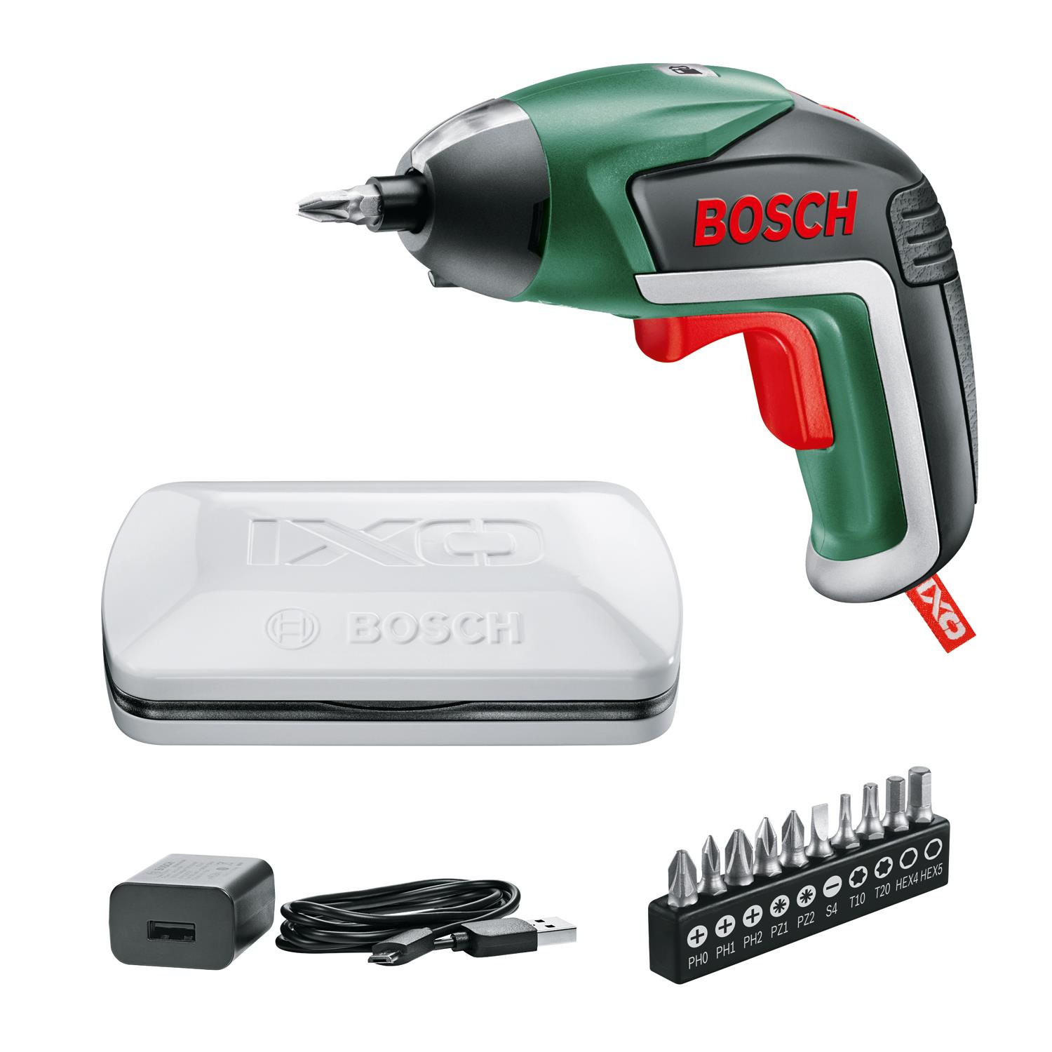 Bosch IXO V (medium), 4.5 Нм, 10 бит, 1 насадка, коробка