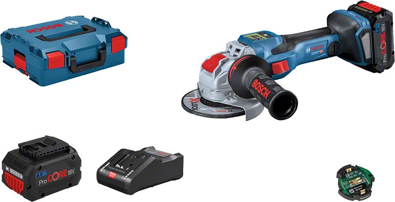 Bosch Professional GWX 18V-15 SC акумуляторна, 2x8.0 Аг, L-BOXX